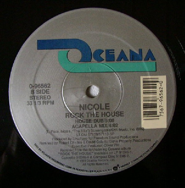 Nicole - Rock The House | Oceana Records (0-96562) - 4 Nicole - Rock The House | Oceana Records (0-96562) - 4