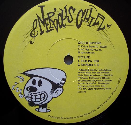 Gigolo Supreme - The Return Of Gigolo Supreme | Nervous Chill (NC 20209) - 4
