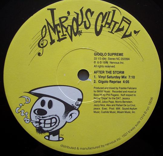 Gigolo Supreme - The Return Of Gigolo Supreme | Nervous Chill (NC 20209) - 3