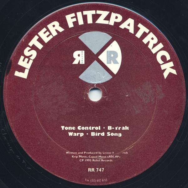 Lester Fitzpatrick - Tone Control | Relief Records (RR 747)
