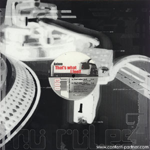 Axiom - That's What I Feel! | NuRules Recordings (NUR 03)