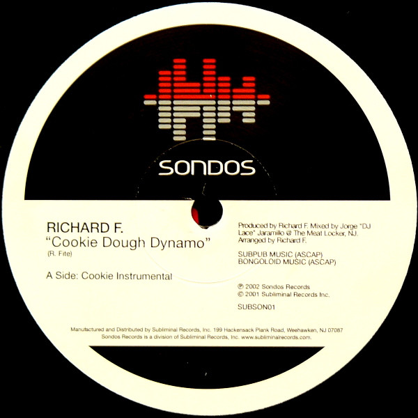 Richard F. / The Committee - Cookie Dough Dynamo / Scream & Shout | Subliminal Subsonic (SUBSON01) - 3 Richard F. / The Committee - Cookie Dough Dynamo / Scream & Shout | Subliminal Subsonic (SUBSON01) - 3