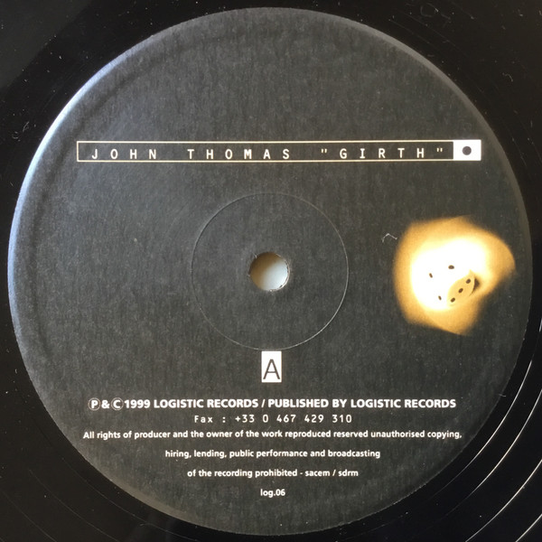 John Thomas - Girth | Logistic Records (log.06) - 3