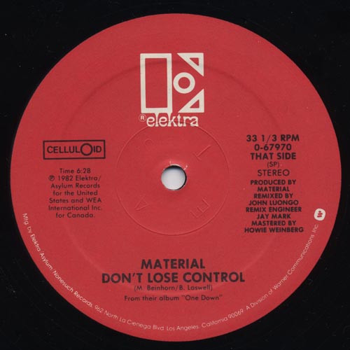 Material - I'm The One | Elektra (0-67970) - 4