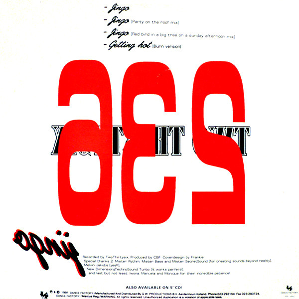 236 - Jingo | Dance Factory (DFR 3884) - 2 236 - Jingo | Dance Factory (DFR 3884) - 2