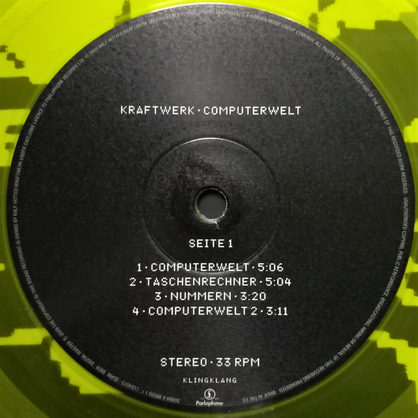 Kraftwerk - Computerwelt | Kling Klang (50999 6 99590 1 1) - 2