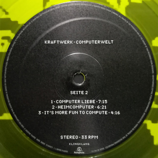 Kraftwerk - Computerwelt | Kling Klang (50999 6 99590 1 1) - 3