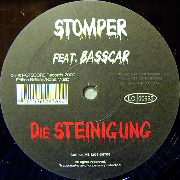 Stomper vs. Basscar - Folterabend / Die Steinigung | Hot Score Records (HS 1208-08769) - 2
