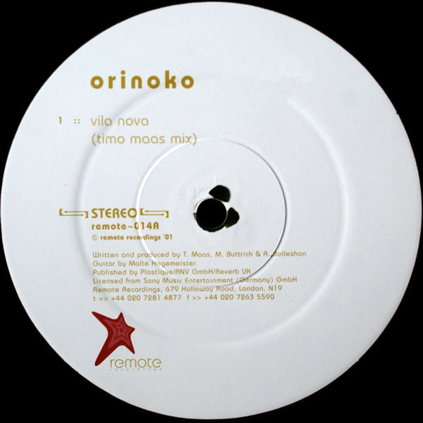 Orinoko - Vila Nova | Remote Recordings (Remote 014) - 2 Orinoko - Vila Nova | Remote Recordings (Remote 014) - 2