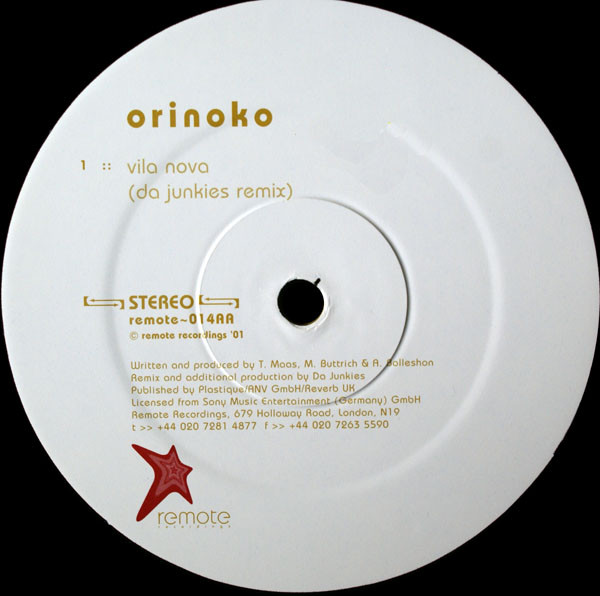 Orinoko - Vila Nova | Remote Recordings (Remote 014) - 3 Orinoko - Vila Nova | Remote Recordings (Remote 014) - 3