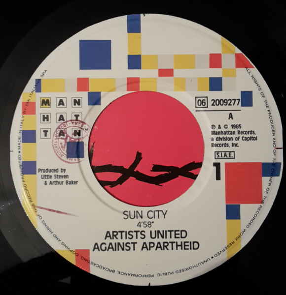 Artists United Against Apartheid - Sun City | Manhattan Records (06-2009277) - 3