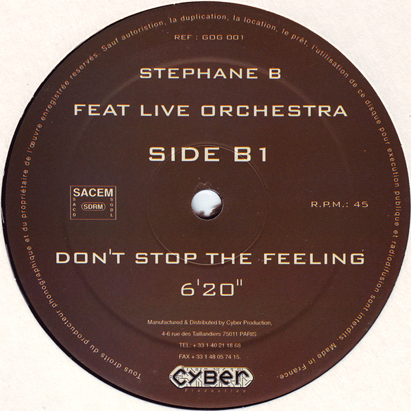 Stéphane Bonan Feat Live Orchestra - Back To New York | Grain Of Groove (GOG 001) - 2 Stéphane Bonan Feat Live Orchestra - Back To New York | Grain Of Groove (GOG 001) - 2