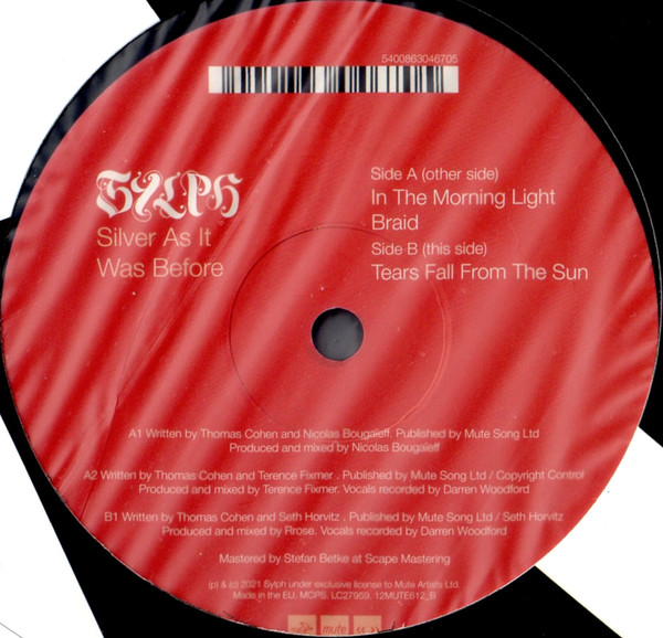 Sylph - Silver As It Was Before | Mute (12MUTE612) - 3 Sylph - Silver As It Was Before | Mute (12MUTE612) - 3