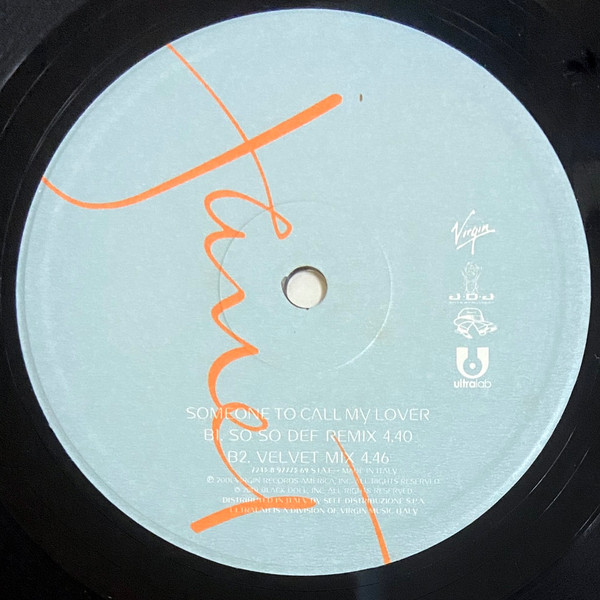 Janet - Someone To Call My Lover | Virgin (7243 8 97773 69) - 4