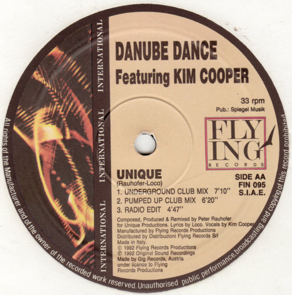 Danube Dance Featuring Kim Cooper - Unique | Flying International (FIN 095) - 2 Danube Dance Featuring Kim Cooper - Unique | Flying International (FIN 095) - 2