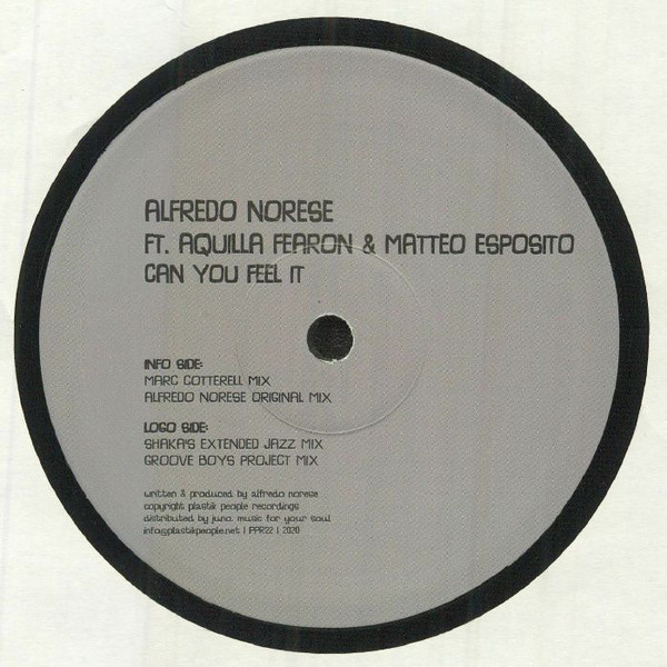 Alfredo Norese & Aquilla Fearon & Matteo Esposito - Can You Feel it | Plastik People Recordings (PPR22) - main Alfredo Norese & Aquilla Fearon & Matteo Esposito - Can You Feel it | Plastik People Recordings (PPR22) - main