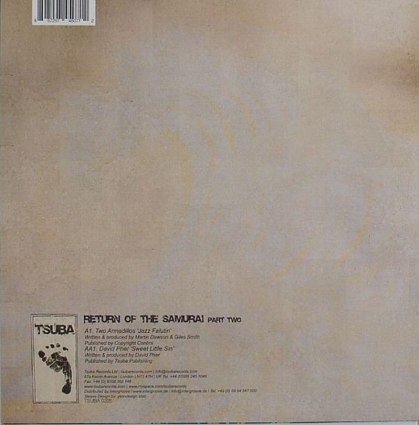 Two Armadillos / David Pher - Return Of The Samurai Part Two | Tsuba Records (Tsuba032b) - 2