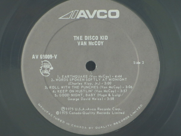 Van McCoy - The Disco Kid | Avco (AV-69009-V) - 4 Van McCoy - The Disco Kid | Avco (AV-69009-V) - 4