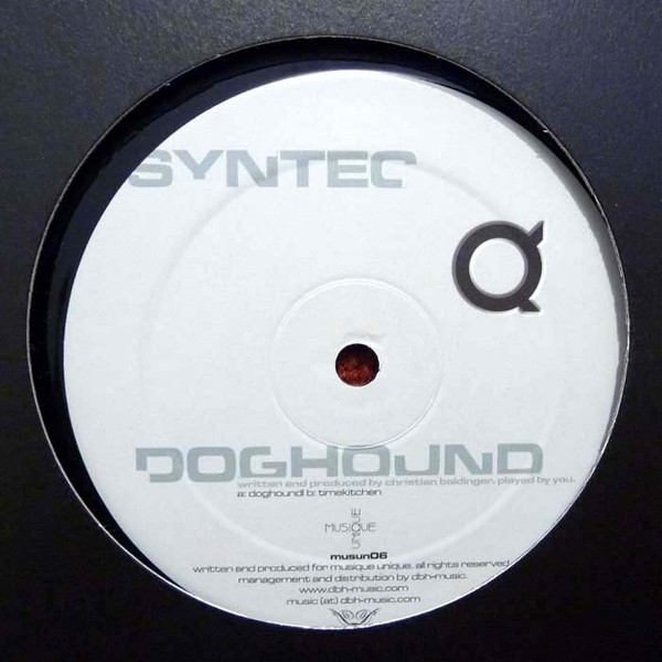 Syntec - Doghound / Timekitchen | Musique Unique (musun06) - main Syntec - Doghound / Timekitchen | Musique Unique (musun06) - main