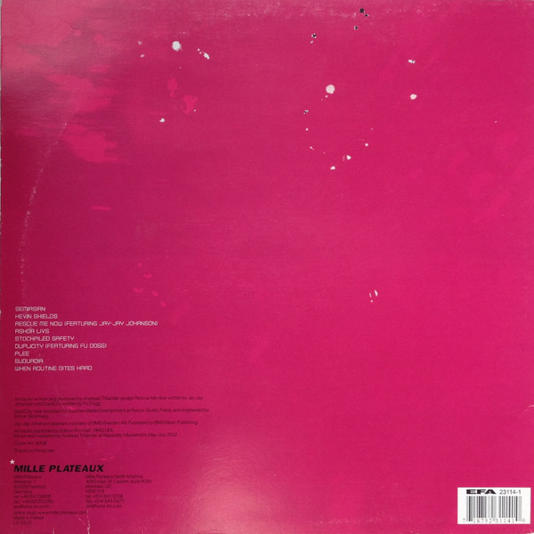 Andreas Tilliander - Elit | Mille Plateaux (MP114) - 2