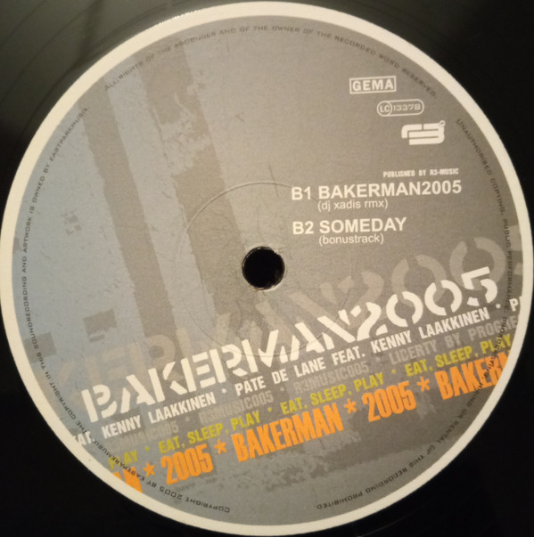 Pate De Lane Feat. Kenny Laakkinen - Bakerman 2005 | Persistencebit (R3-MUSIC005) - 4 Pate De Lane Feat. Kenny Laakkinen - Bakerman 2005 | Persistencebit (R3-MUSIC005) - 4