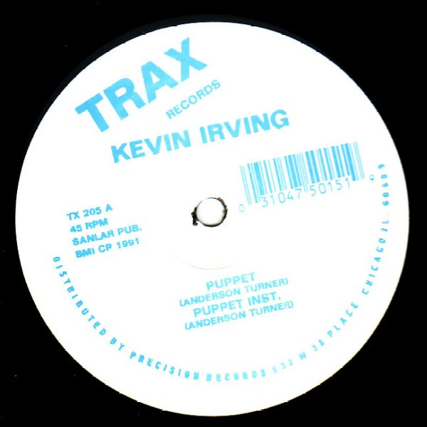 Kevin Irving - Puppet / It's About That Time | Trax Records (TX205) - main
