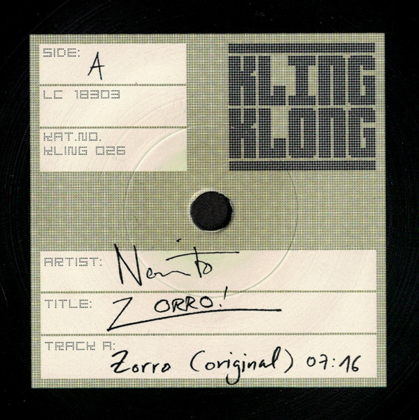 Namito - Zorro! | Kling Klong (KLING 026) - 3 Namito - Zorro! | Kling Klong (KLING 026) - 3