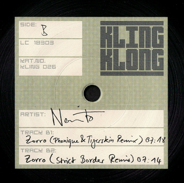 Namito - Zorro! | Kling Klong (KLING 026) - 4 Namito - Zorro! | Kling Klong (KLING 026) - 4