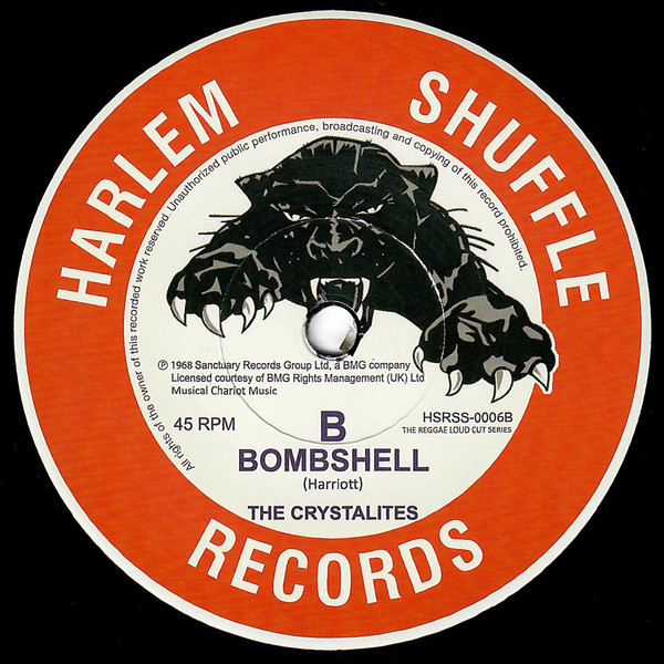 Rudy Mills / The Crystalites - John Jones / Bombshell | Harlem Shuffle Records (HSRSS-0006) - 2