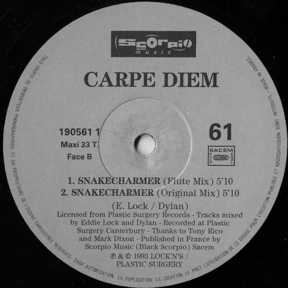 Carpe Diem - Snakecharmer | Scorpio Music (190561 1) - 3 Carpe Diem - Snakecharmer | Scorpio Music (190561 1) - 3