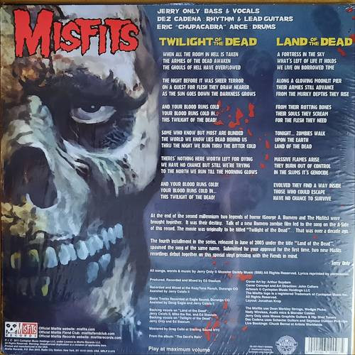 Misfits - Twilight Of The Dead | Misfits Records (MRLP 01470) - 2 Misfits - Twilight Of The Dead | Misfits Records (MRLP 01470) - 2