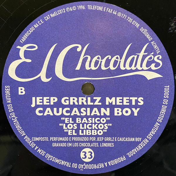 Jeep Grrlz Meets Caucasian Boy - El Magnifico | El Chocolates (ELC012) - 2