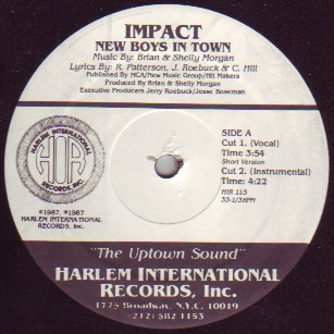 Impact - New Boys In Town | Harlem International Records, Inc. (HIR 115)