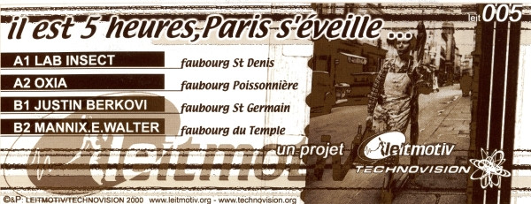 Various - Il Est 5 Heures, Paris S'Eveille... | Leitmotiv (Leitmotiv 005) - main