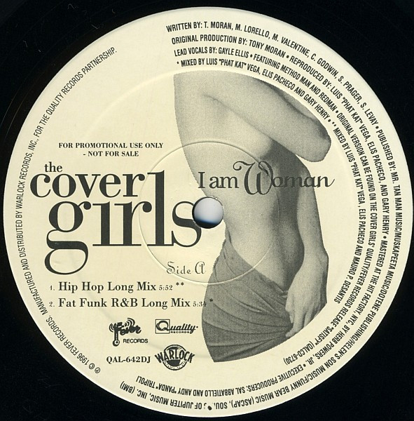 The Cover Girls - I Am Woman | Quality Records (QAL-642DJ) - main