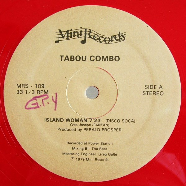 Tabou Combo - Island Woman / Femm' Antillaises | Mini Records (MRS - 109)