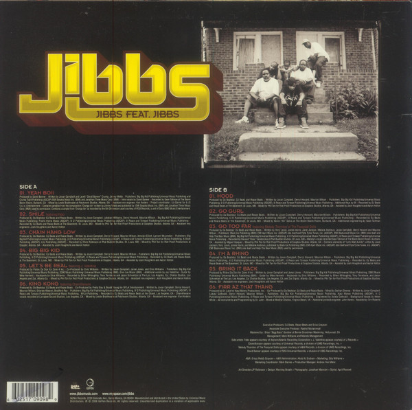 Jibbs - Jibbs Feat. Jibbs | Geffen Records (B0007855-01) - 4 Jibbs - Jibbs Feat. Jibbs | Geffen Records (B0007855-01) - 4