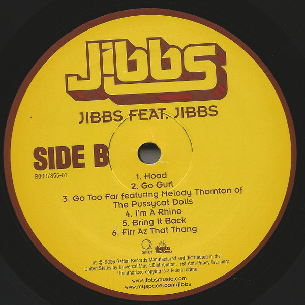 Jibbs - Jibbs Feat. Jibbs | Geffen Records (B0007855-01) - 3 Jibbs - Jibbs Feat. Jibbs | Geffen Records (B0007855-01) - 3