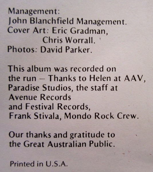 Mondo Rock Chemistry