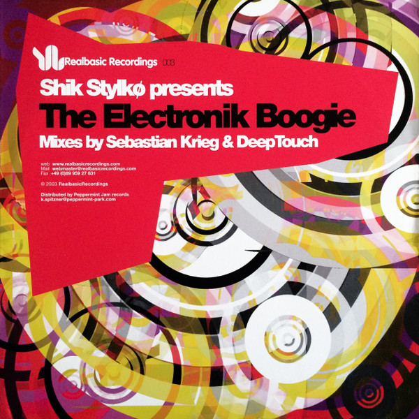 Shik Stylko - The Electronik Boogie | Realbasic Recordings (003) - main