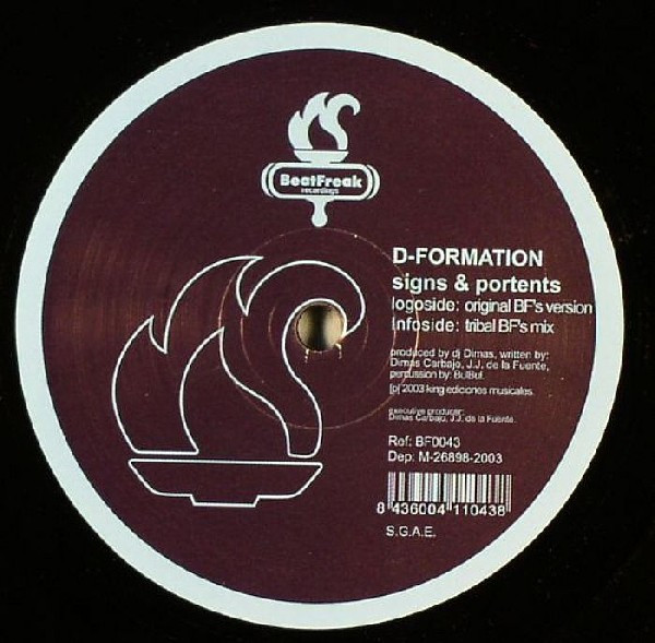 Dimas Carbajo pres. D-Formation - Signs & Portents | BeatFreak Recordings (BF0043) - 5