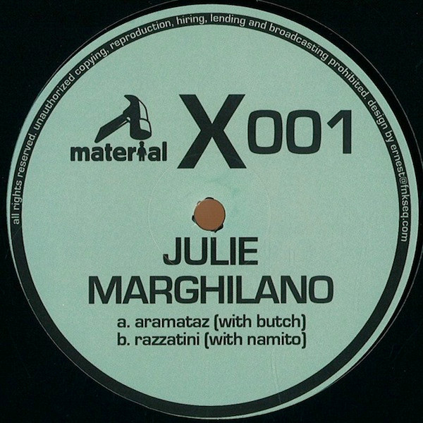 Julie Marghilano - Aramataz / Razzatini | Material Series (MATERIALX001)