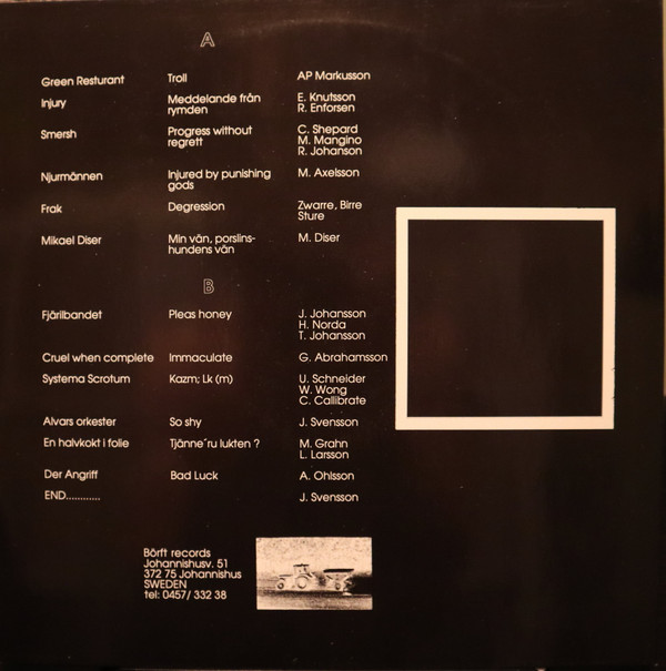 Various - Embellishment Collection 1 | Börft Records (Börft 17) - 2