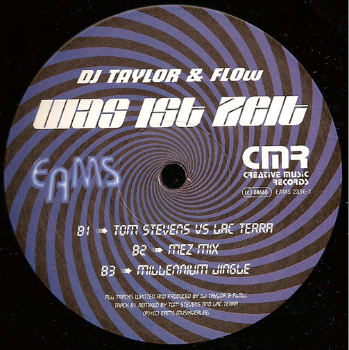 DJ Taylor & Flow - Was Ist Zeit | Creative Music Records (EAMS 2396-1) - 4
