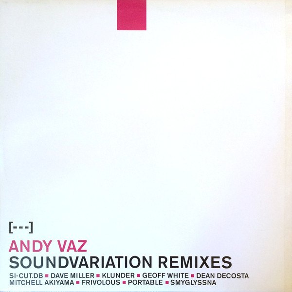Andy Vaz - Soundvariation Remixes | Soundvariation (SV 005)