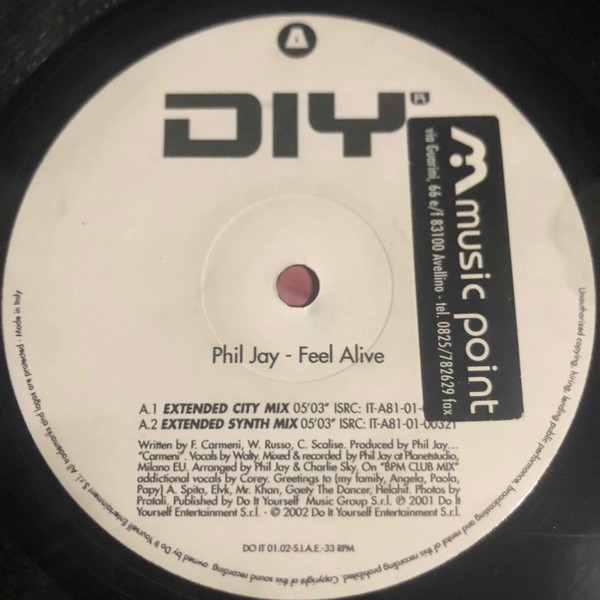 Phil Jay - Feel Alive | Do It Yourself (DO IT 01.02) - 4