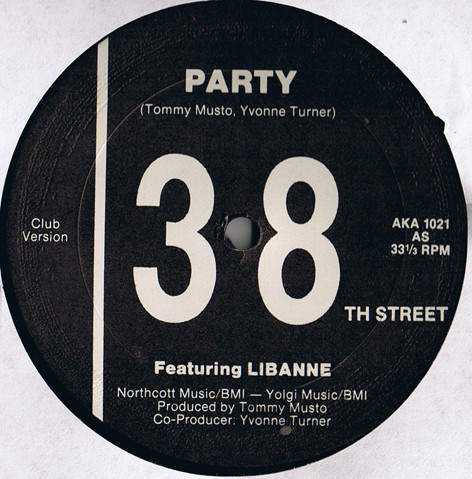 38th Street  &  Libanne - Party | Apexton Records (AKA 1021) - main