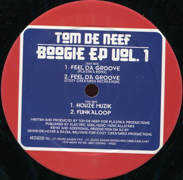 Tom De Neef - Boogie EP Vol. 1 | Nightfever (NF001) - 4 Tom De Neef - Boogie EP Vol. 1 | Nightfever (NF001) - 4