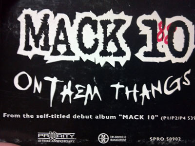 Mack 10 - On Them Thangs | Priority Records (SPRO 50902)