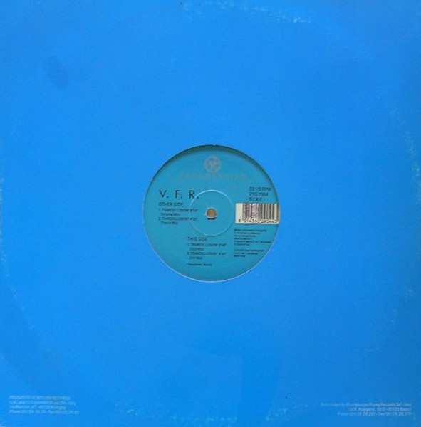 V.F.R. - Tranceillusion | PRG (Progressive Motion Records) (PRG 7004) - 4 V.F.R. - Tranceillusion | PRG (Progressive Motion Records) (PRG 7004) - 4